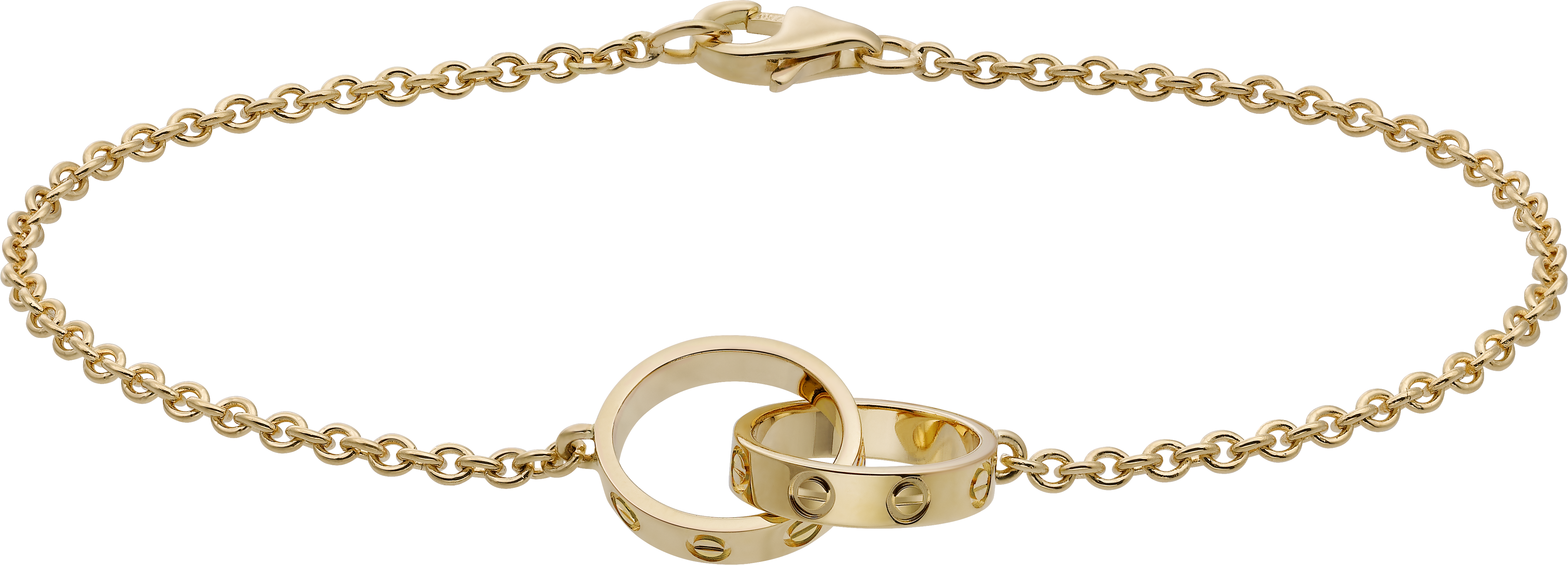 Pre-Owned Cartier 18ct Yellow Gold SM Love Bangle - Size 18